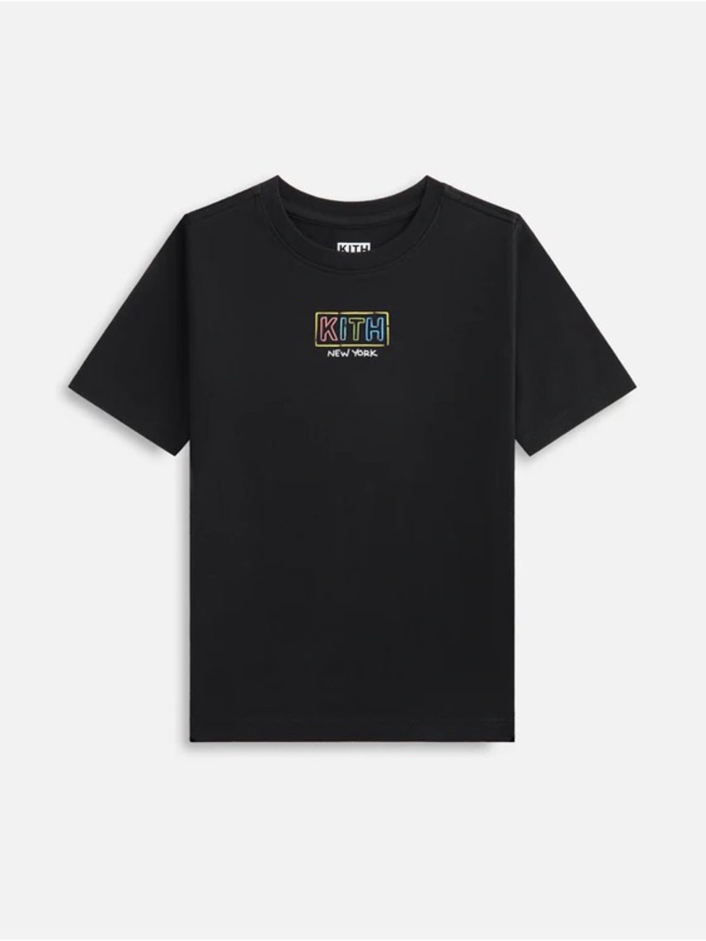 Kith Kids New York Classic Logo Tee - Black - Size 2T